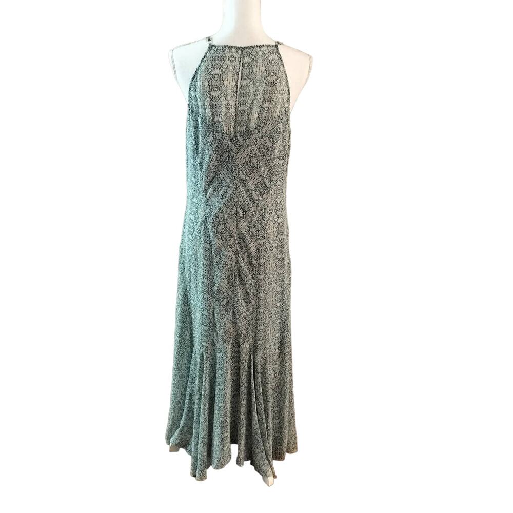 Cabi Size 8 Garden Party Mixed Print Flowy Midi Dress - Picture 3 of 6